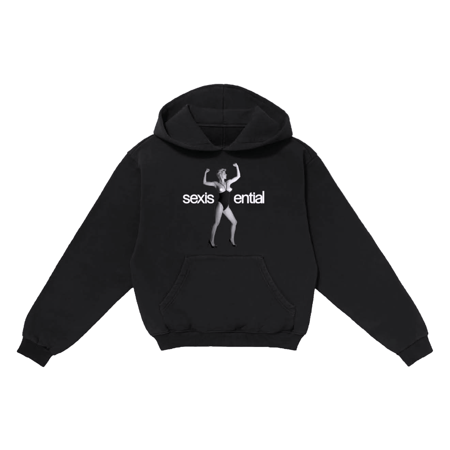 Pose Black Hoodie