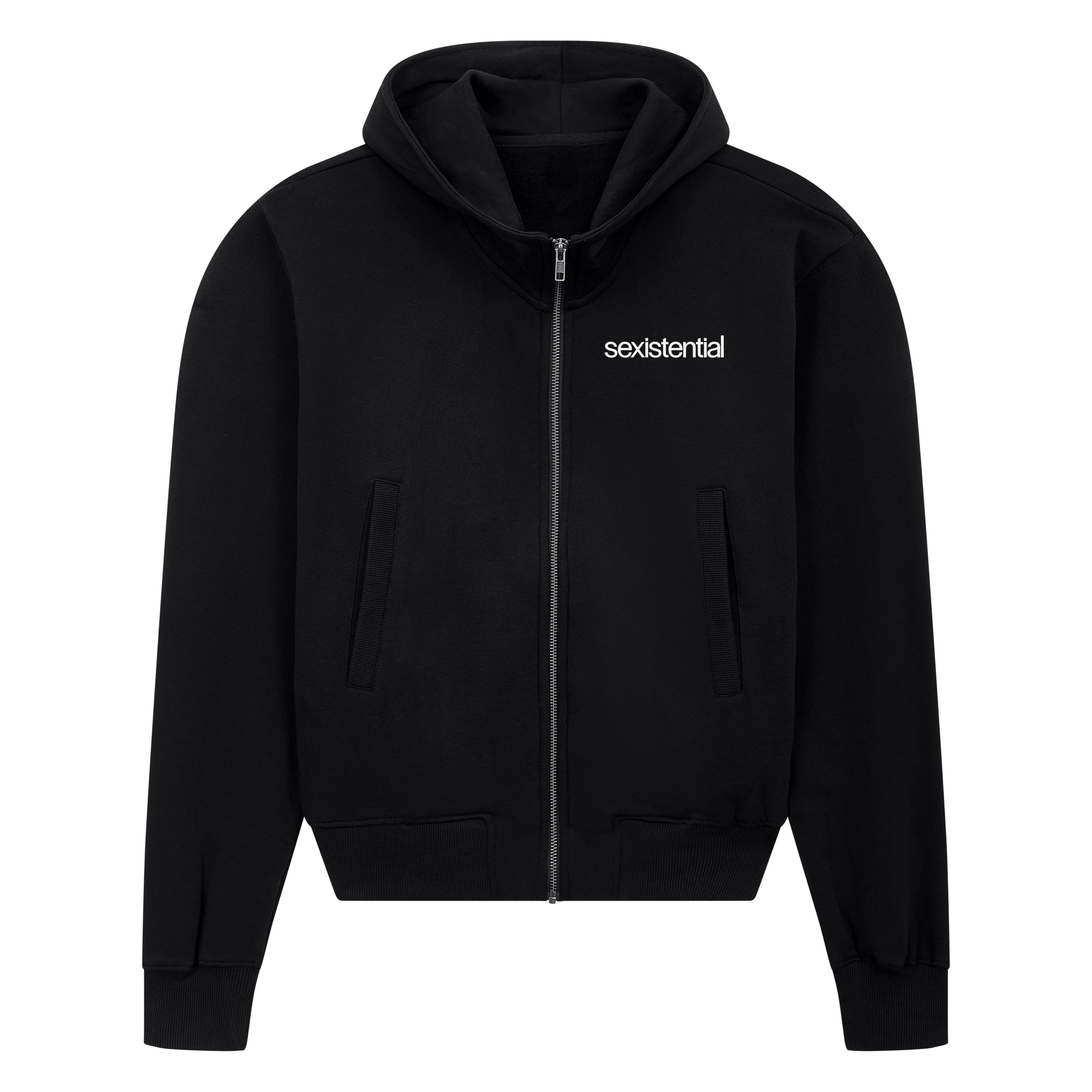 Sexistential Black Hoodie