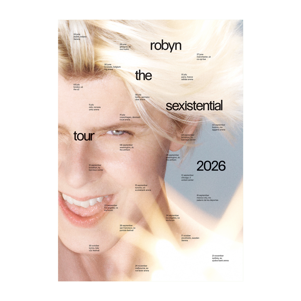 Sexistential Tour Poster – robyn